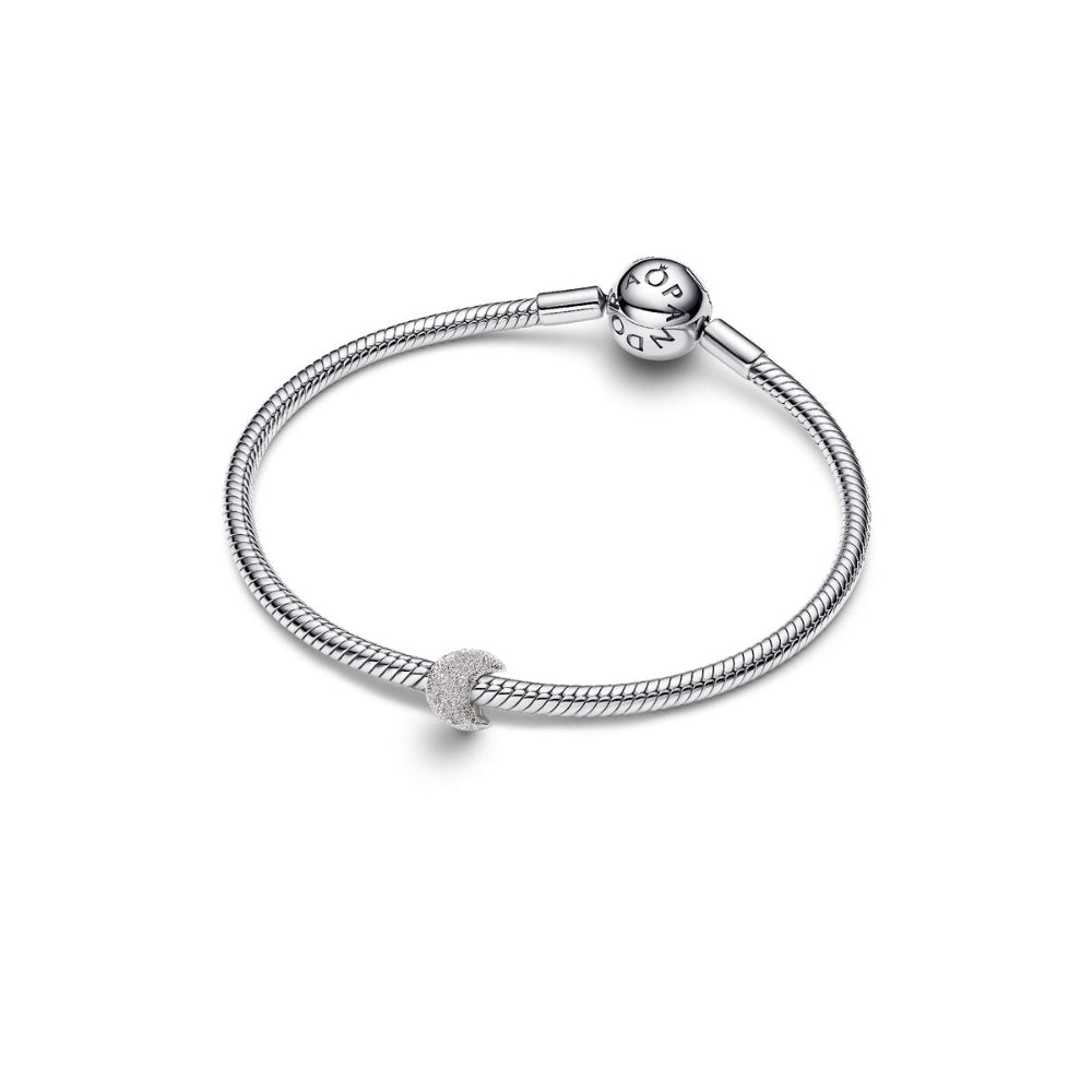 Pandora Moments Silver Textured Moon Mini Charm - MococoPandora794054C005700303218908Charms
