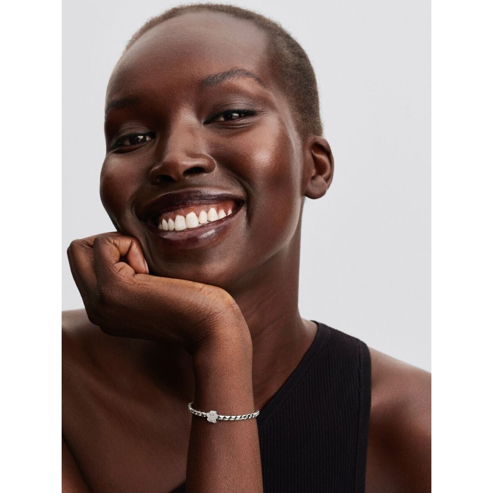 Pandora Moments Silver Textured Paw Mini Charm - MococoPandora794043C005700303218977Charms