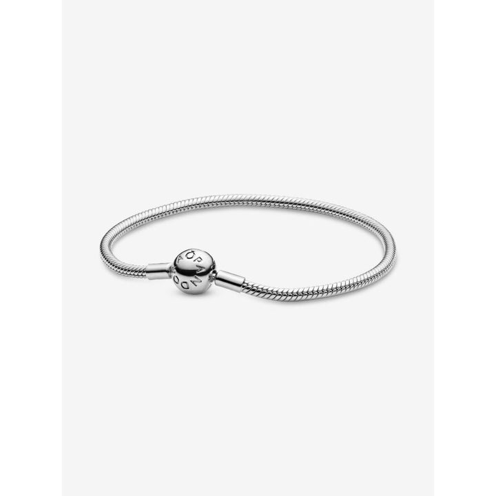 Pandora Moments Sterling Silver Snake Chain Bracelet Image 1