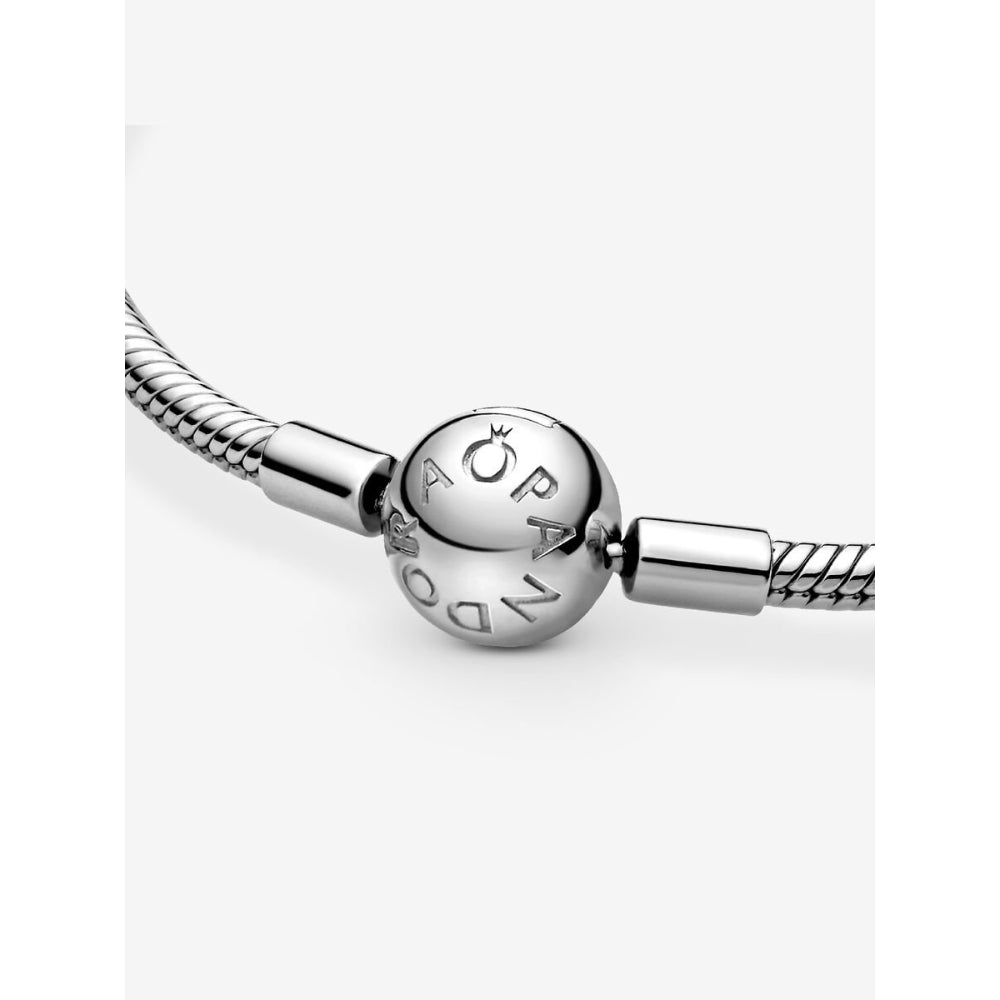 Pandora Moments Sterling Silver Snake Chain Bracelet Image 8