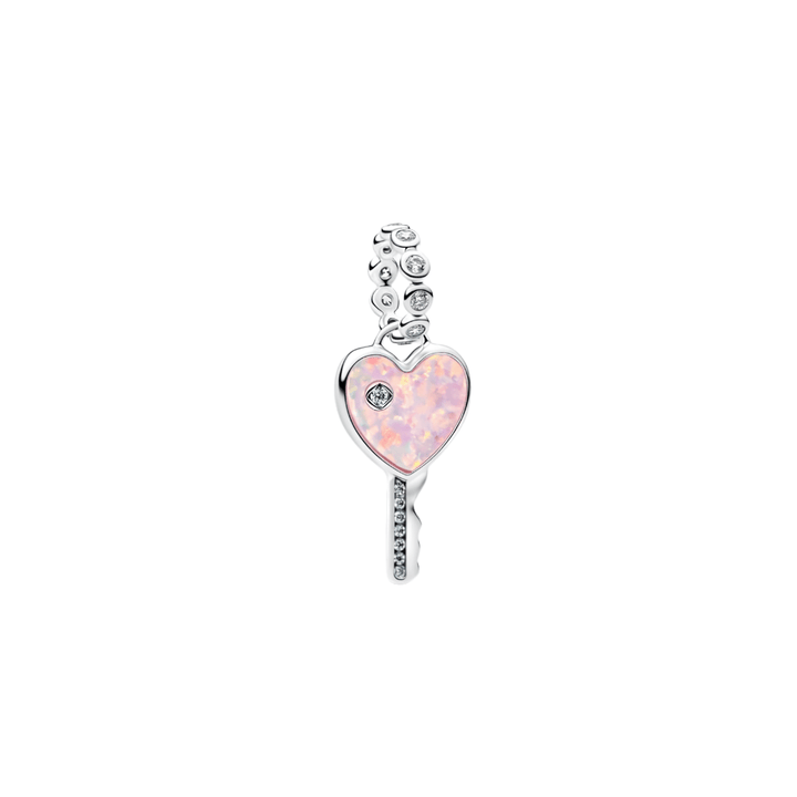 Pandora Opalescent Heart Key Dangle Charm - MococoPandora794427C01Charms
