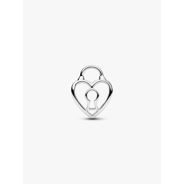 Pandora Openwork Heart Padlock Charm Image 4