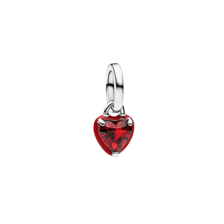 Pandora Red Chakra Heart Mini Dangle Charm - MococoPandora793042C05Charms