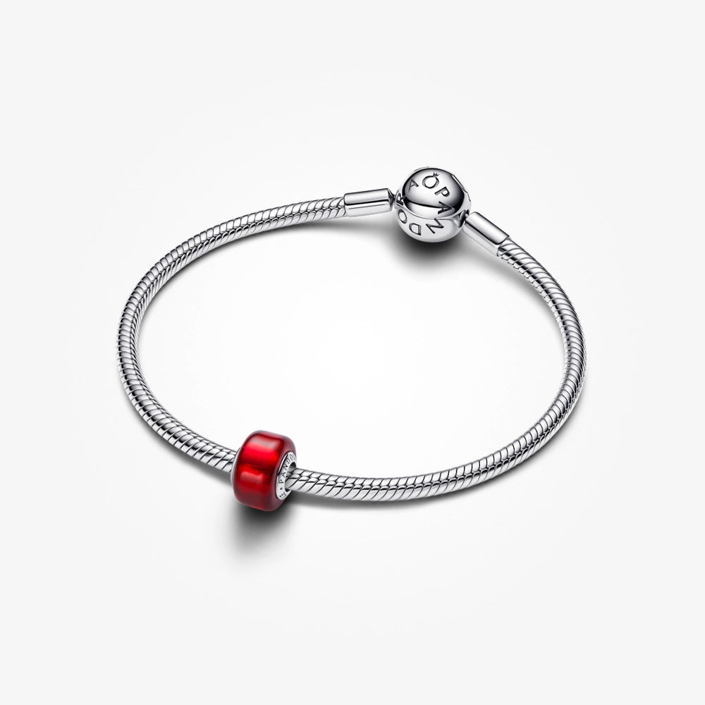 Pandora Red Murano Glass Charm 4