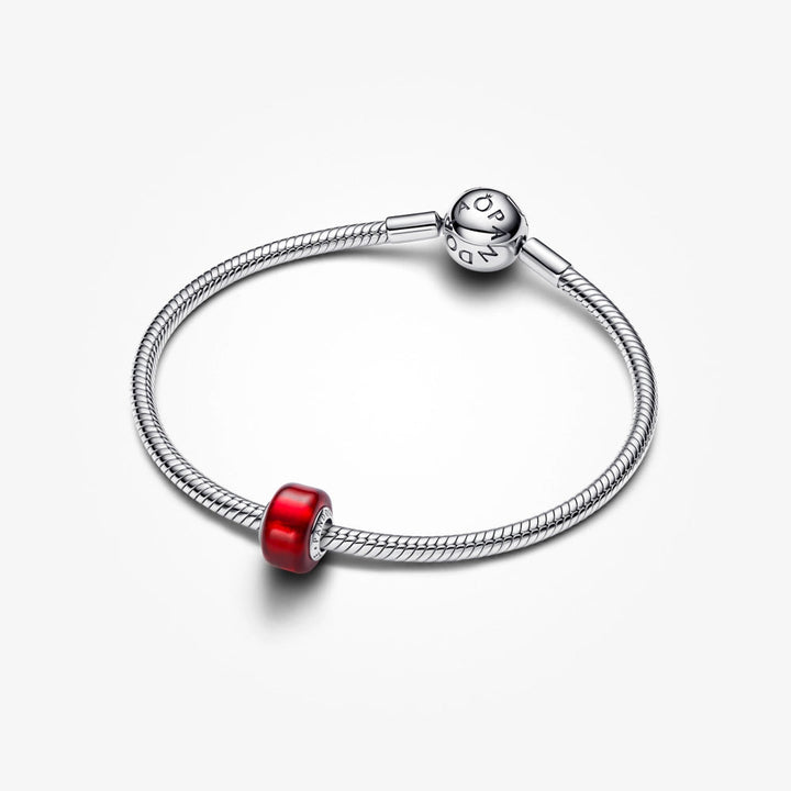 Pandora Red Murano Glass Charm 4