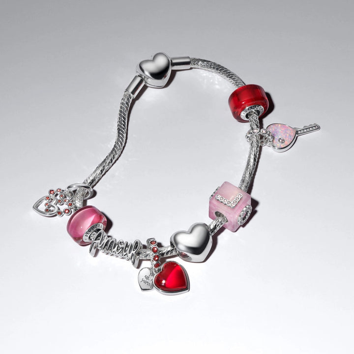 Pandora Red Murano Glass Charm 5
