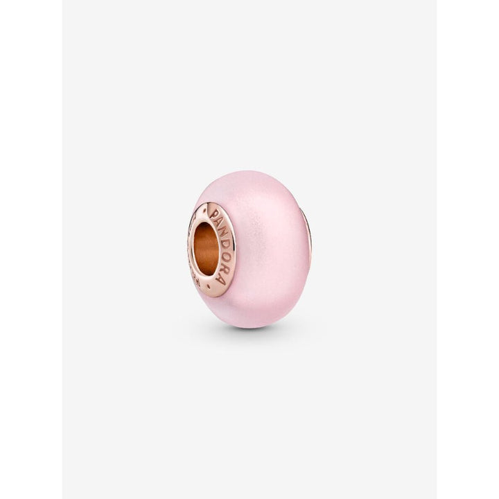 Pandora Rose Gold Plated Matte Pink Murano Glass Charm - MococoPandora789421C005700302922929Charms