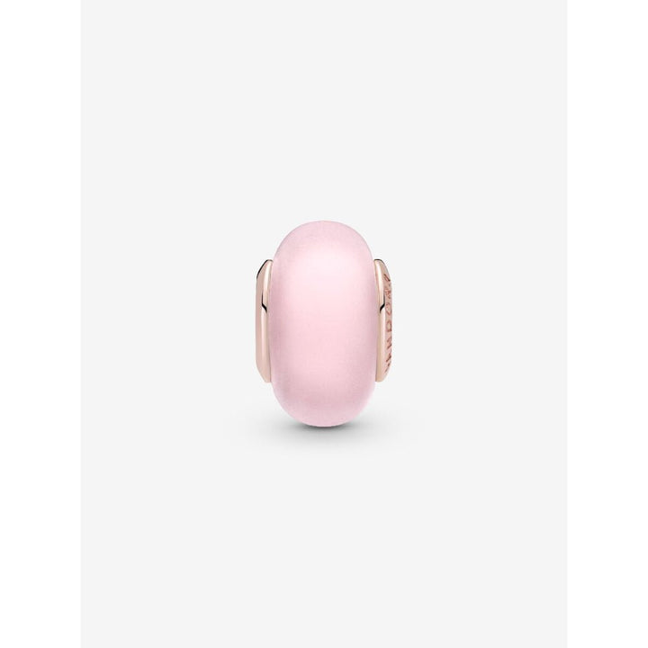 Pandora Rose Gold Plated Matte Pink Murano Glass Charm - MococoPandora789421C005700302922929Charms
