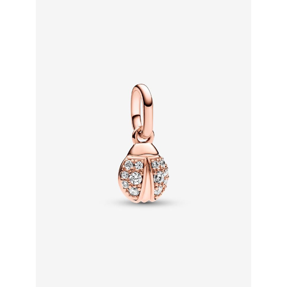 Pandora Rose Gold Plated Me Lucky Ladybird Mini Dangle Charm - MococoPandora783043C015700303084039Charms