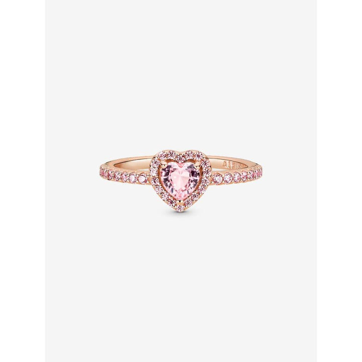 Pandora Rose Gold Plated Sparkling Elevated Heart Ring - MococoPandora188421C04-485700302954005Rings