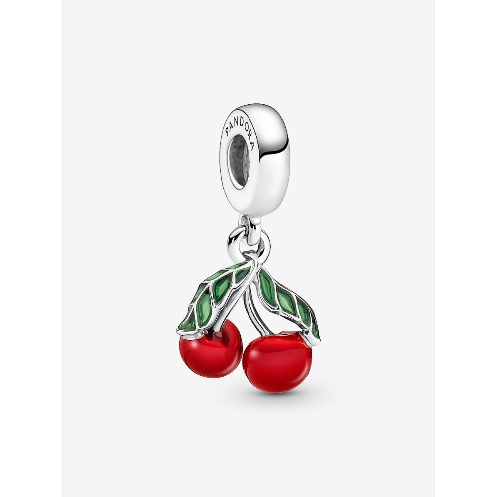 Pandora Silver Asymmetrical Cherry Fruit Dangle Charm - MococoPandora791583C015700302986198Charms