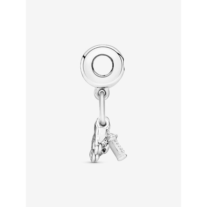 Pandora Silver Baby Bottle & Shoes Dangle Charm 5