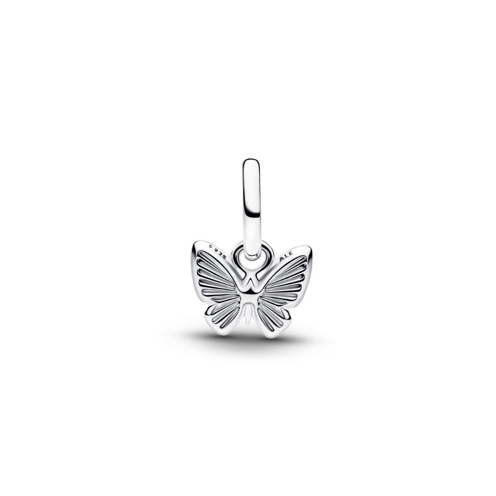 Pandora Silver Butterfly Mini Dangle Pink Charm - MococoPandora793825C015700303277783Charms