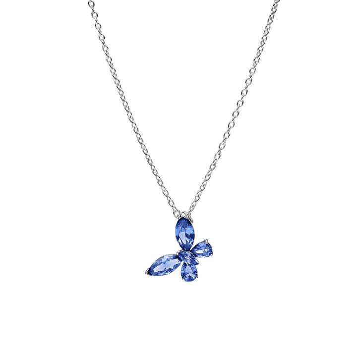 Pandora Silver Butterfly Pendant Necklace - MococoPandora394232C01-455700303230917Necklaces