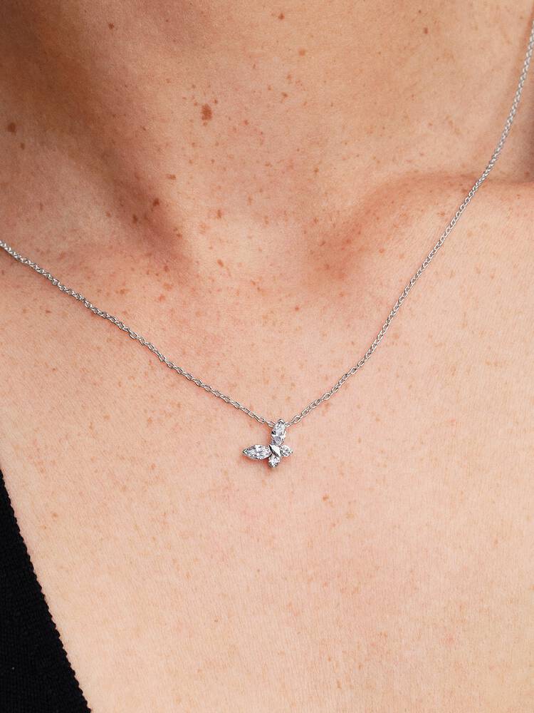 Pandora Silver Butterfly Pendant Necklace - MococoPandora394266C01-455700303230924Necklaces