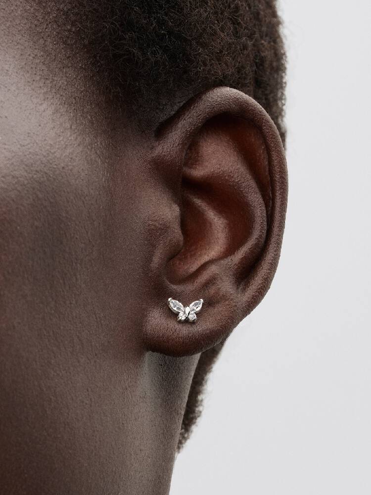 Pandora Silver Butterfly Stud Earrings - MococoPandora294263C015700303232072Earrings