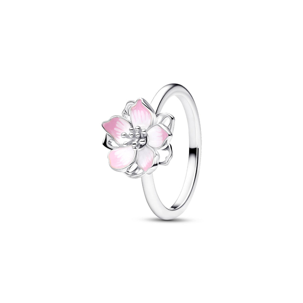 Pandora Silver Cherry Blossom Ring Image 1