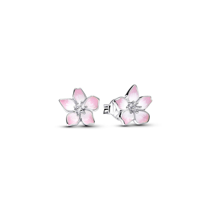 Pandora Silver Cherry Blossom Stud Earrings Image 1