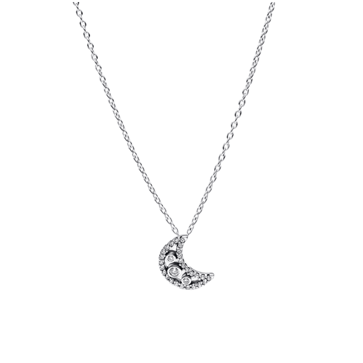 Pandora Silver Crescent Moon Pendant Necklace - MococoPandora394259C01-505700303230948Necklaces
