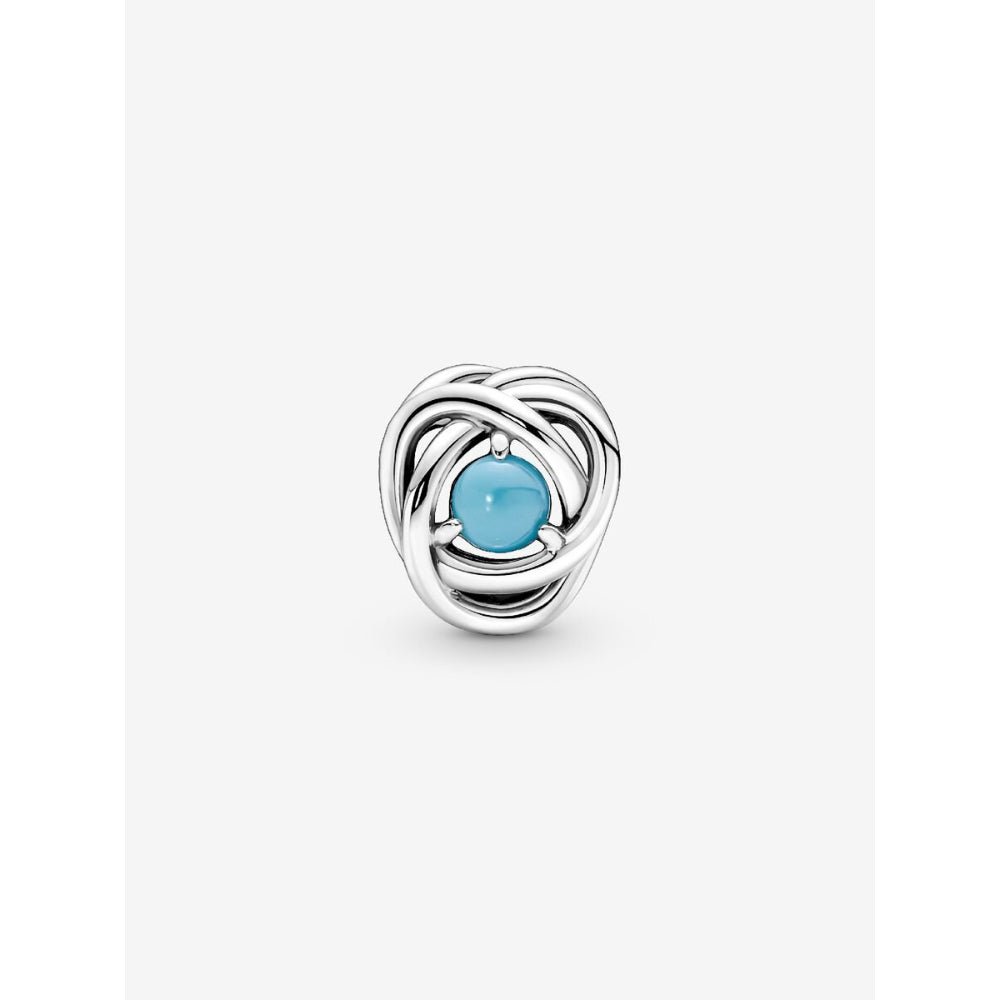 Pandora Silver December Birthstone Eternity Circle Charm - MococoPandora790064C025700302964615Charms