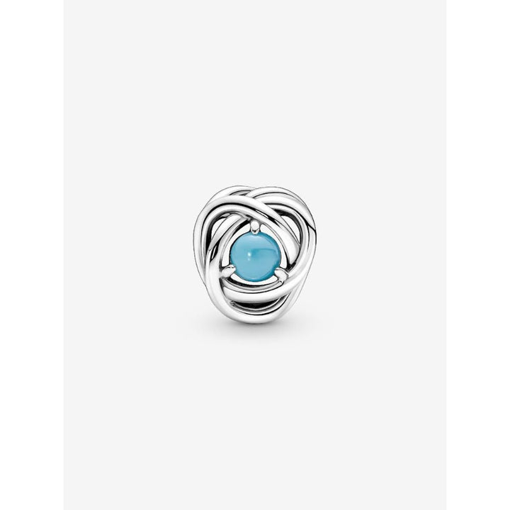 Pandora Silver December Birthstone Eternity Circle Charm - MococoPandora790064C025700302964615Charms