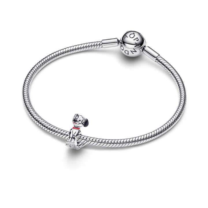 Pandora Silver Disney 101 Dalmatians Patch Charm Image 3