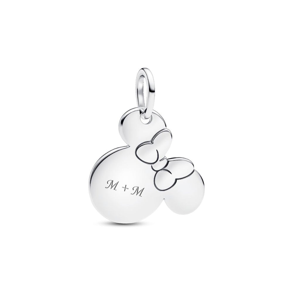 Pandora Silver Disney Engravable Minnie Mouse Dangle - MococoPandora793993C005700303218441Charms