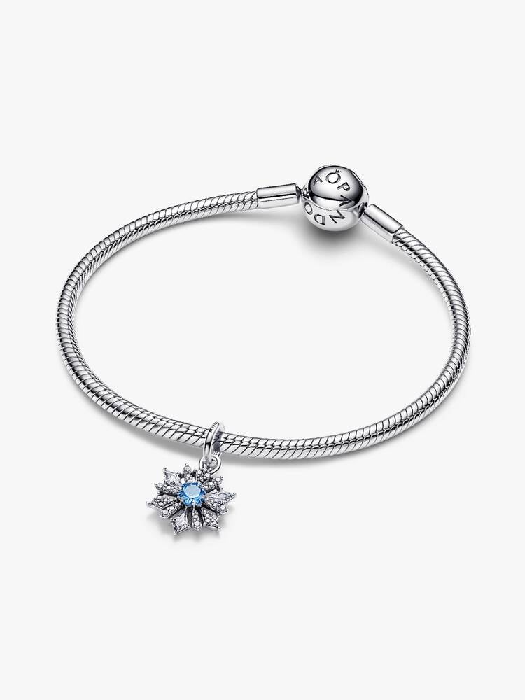 Pandora Silver Disney Frozen Queen Elsa Snowflake Dangle Charm - MococoPandora794209C015700303230870Charms