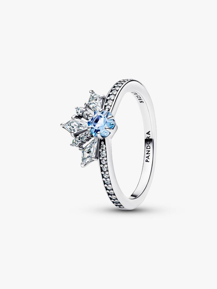 Pandora Silver Disney Frozen Queen Elsa Tiara Ring - MococoPandora194134C01-505700303231259Rings