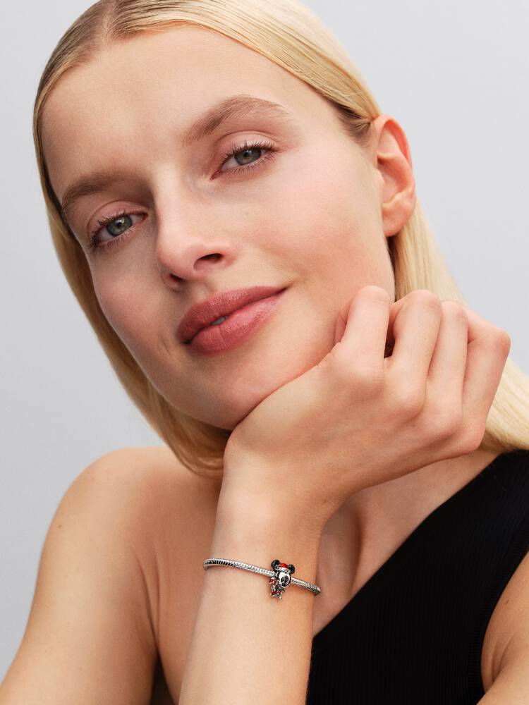 Pandora Silver Disney Mickey Mouse Holiday Charm - MococoPandora794217C015700303230764Charms