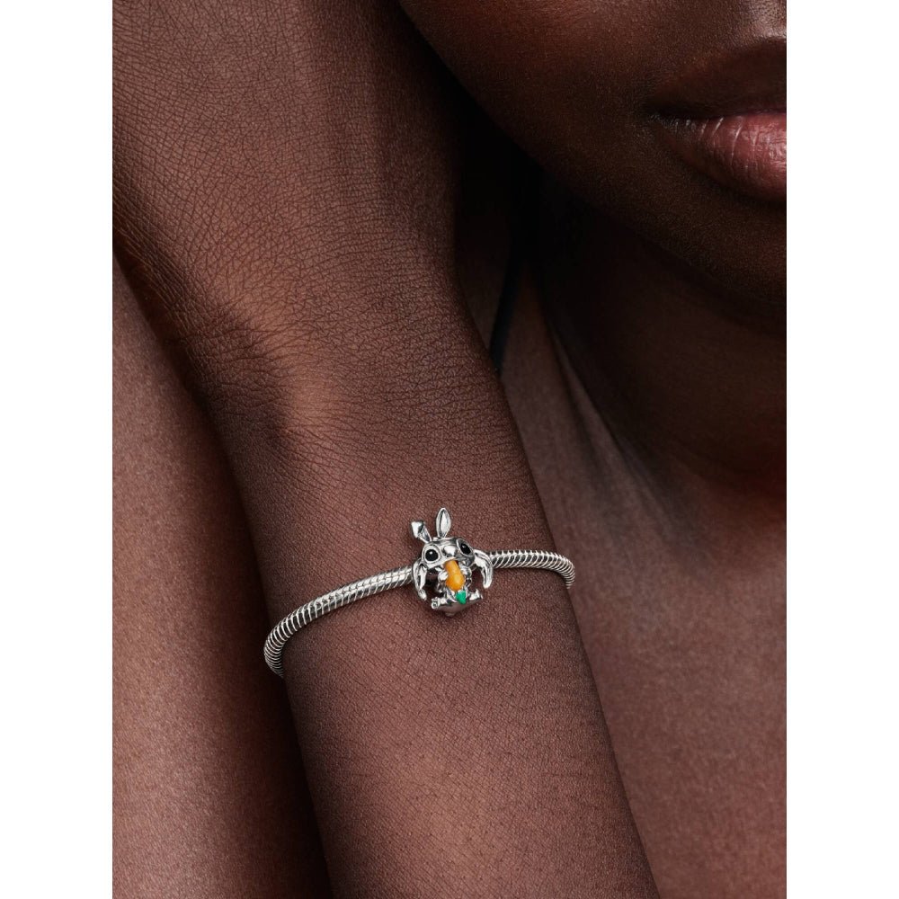 Pandora Silver Disney Stitch Easter Bunny Charm - MococoPandora794498C015700303277943Charms