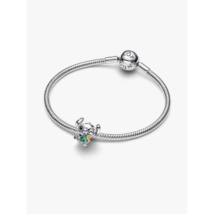 Pandora Silver Disney Stitch &amp; Scrump Charm Image 5