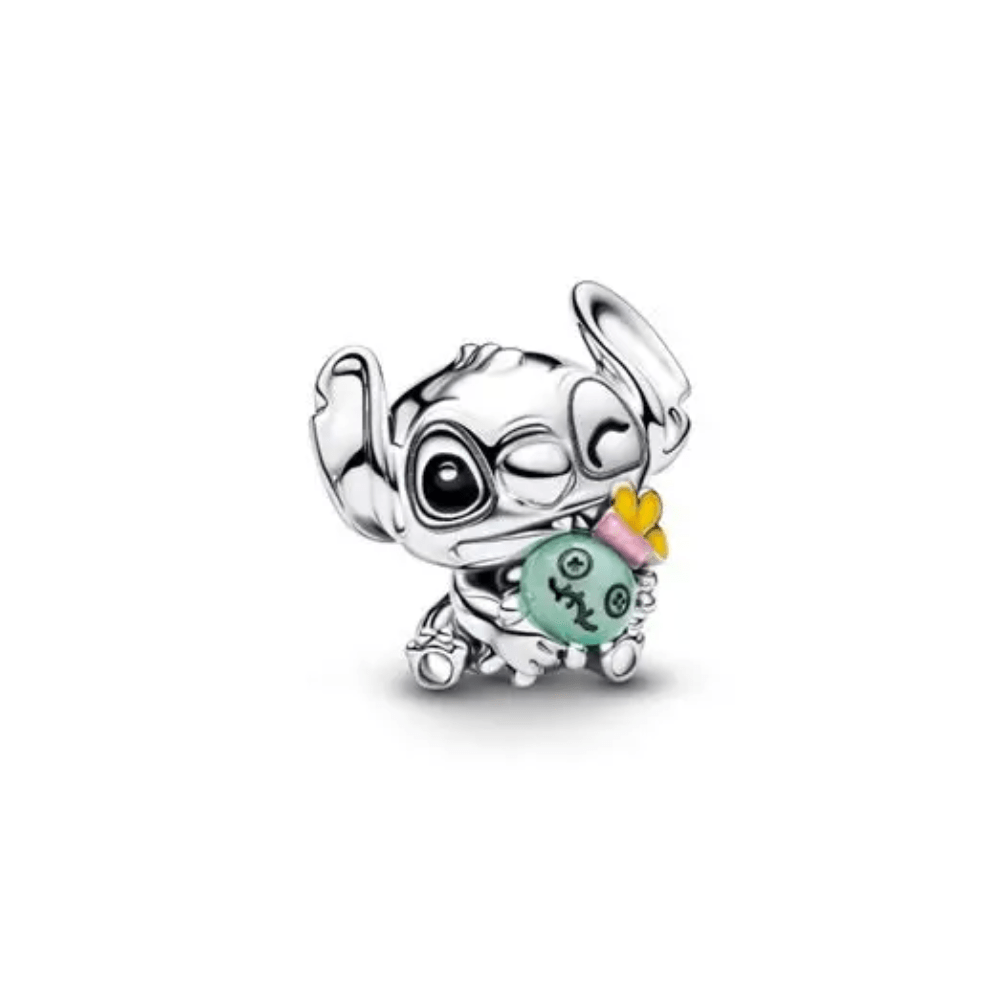 Pandora Silver Disney Stitch & Scrump Charm - MococoPandora794554C015700303277950Charms