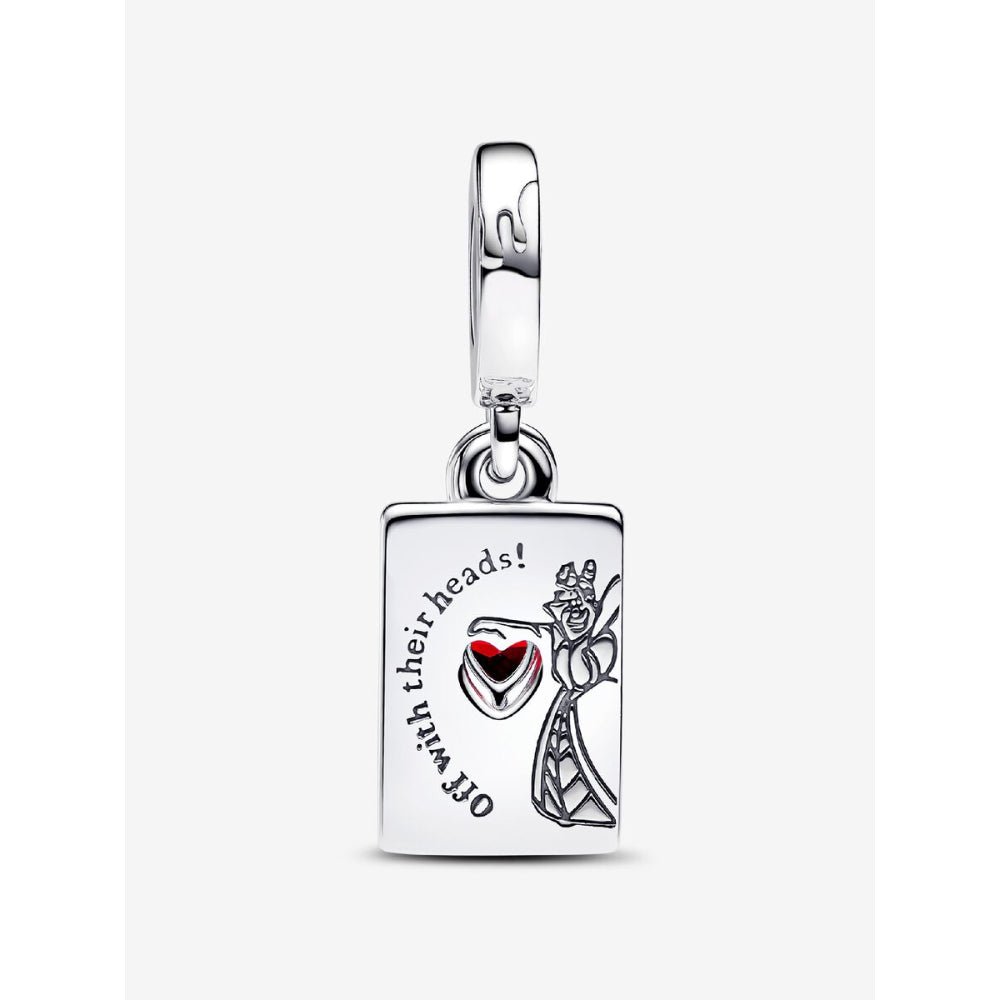 Pandora Silver Disney Villains Queen of Hearts Double Dangle Charm - MococoPandora793420C015700303138145Charms