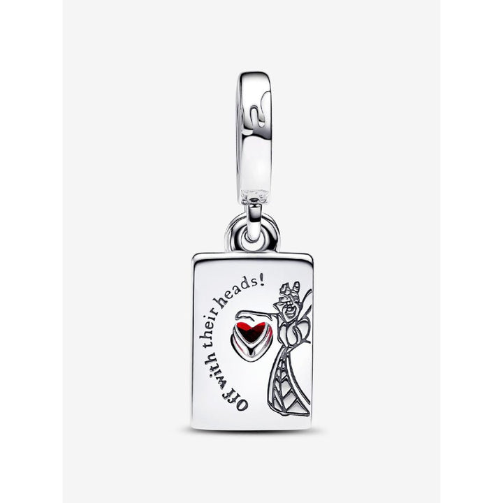 Pandora Silver Disney Villains Queen of Hearts Double Dangle Charm - MococoPandora793420C015700303138145Charms