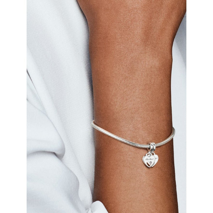 Pandora Silver Double Heart Split Dangle Charm - MococoPandora799187C015700302899306Charms