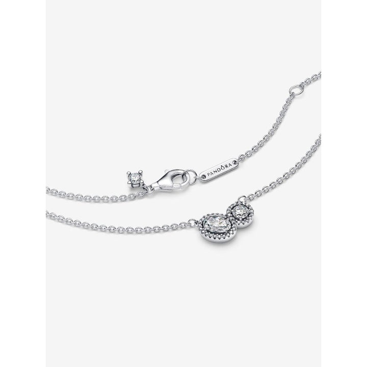 Pandora Silver Embracing Halo Necklace - MococoPandora393776C01-455700303185835Necklace