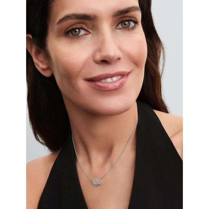 Pandora Silver Embracing Halo Necklace - MococoPandora393776C01-455700303185835Necklace