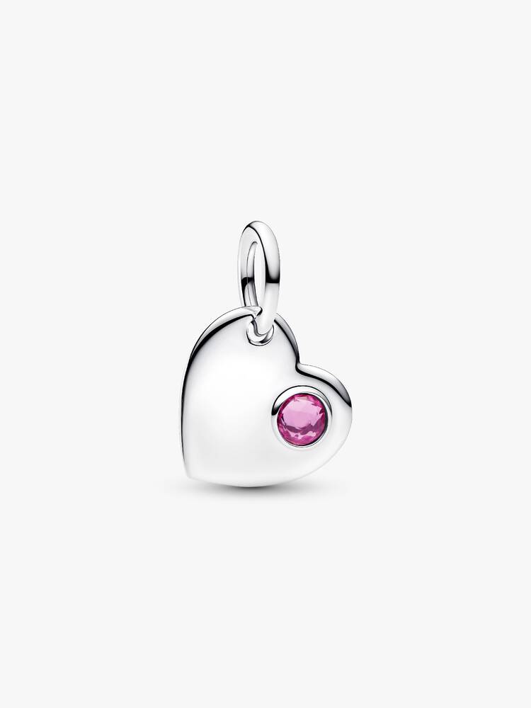 Pandora Silver Engravable Heart Dangle Charm - MococoPandora794295C105700303233079Charms