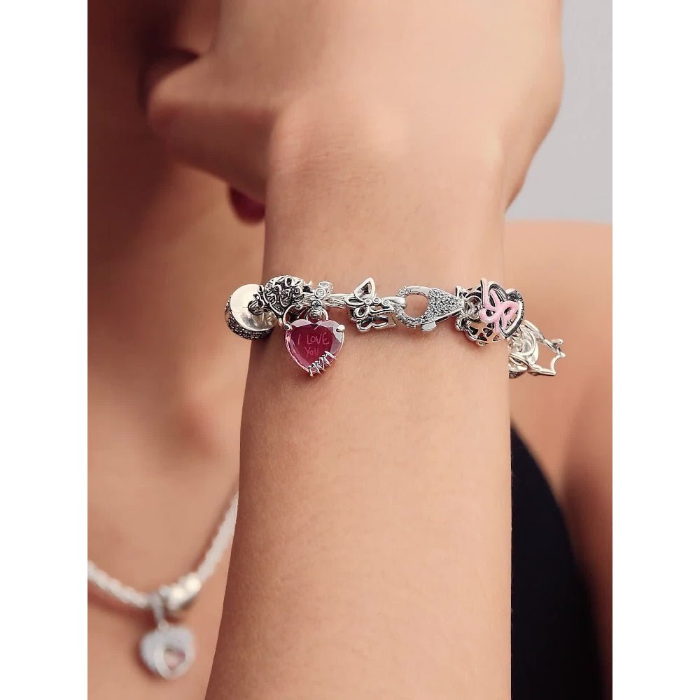 Pandora Silver Entwined Heart &amp; Butterfly Charm - MococoPandora794475C015700303278070Charms