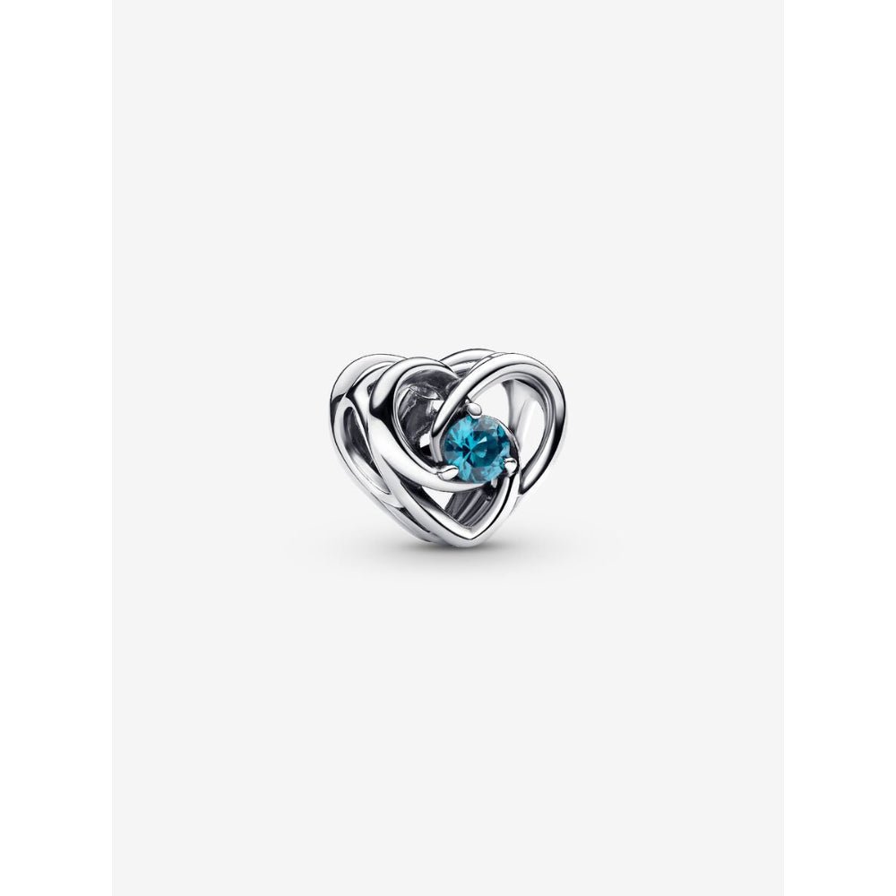 Pandora Silver Entwined Heart & Stones Charm - MococoPandora793744C015700303178967Charms