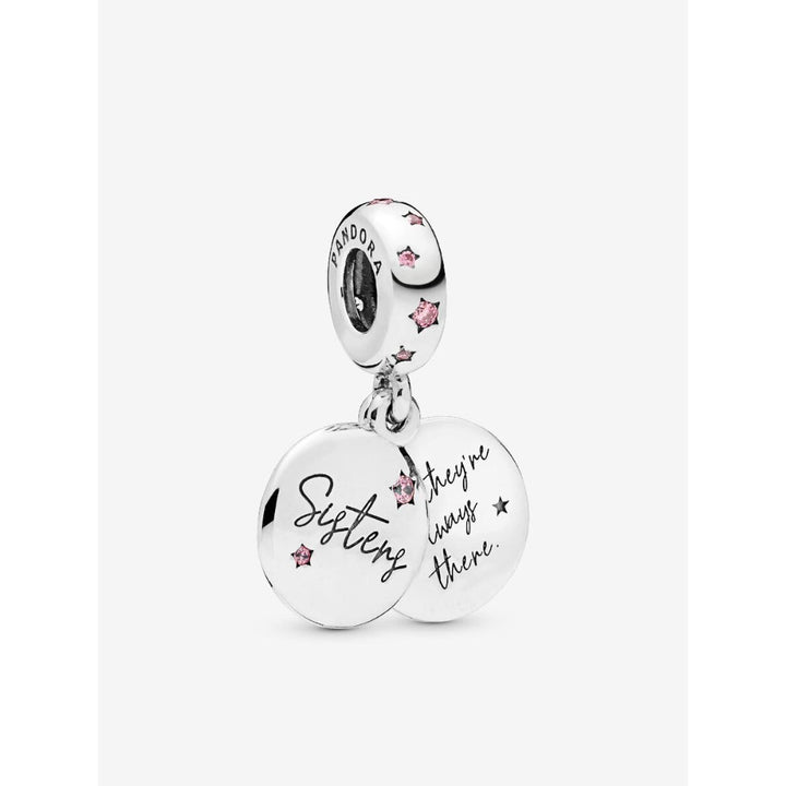 Pandora Silver Forever Sisters Dangle Charm 4
