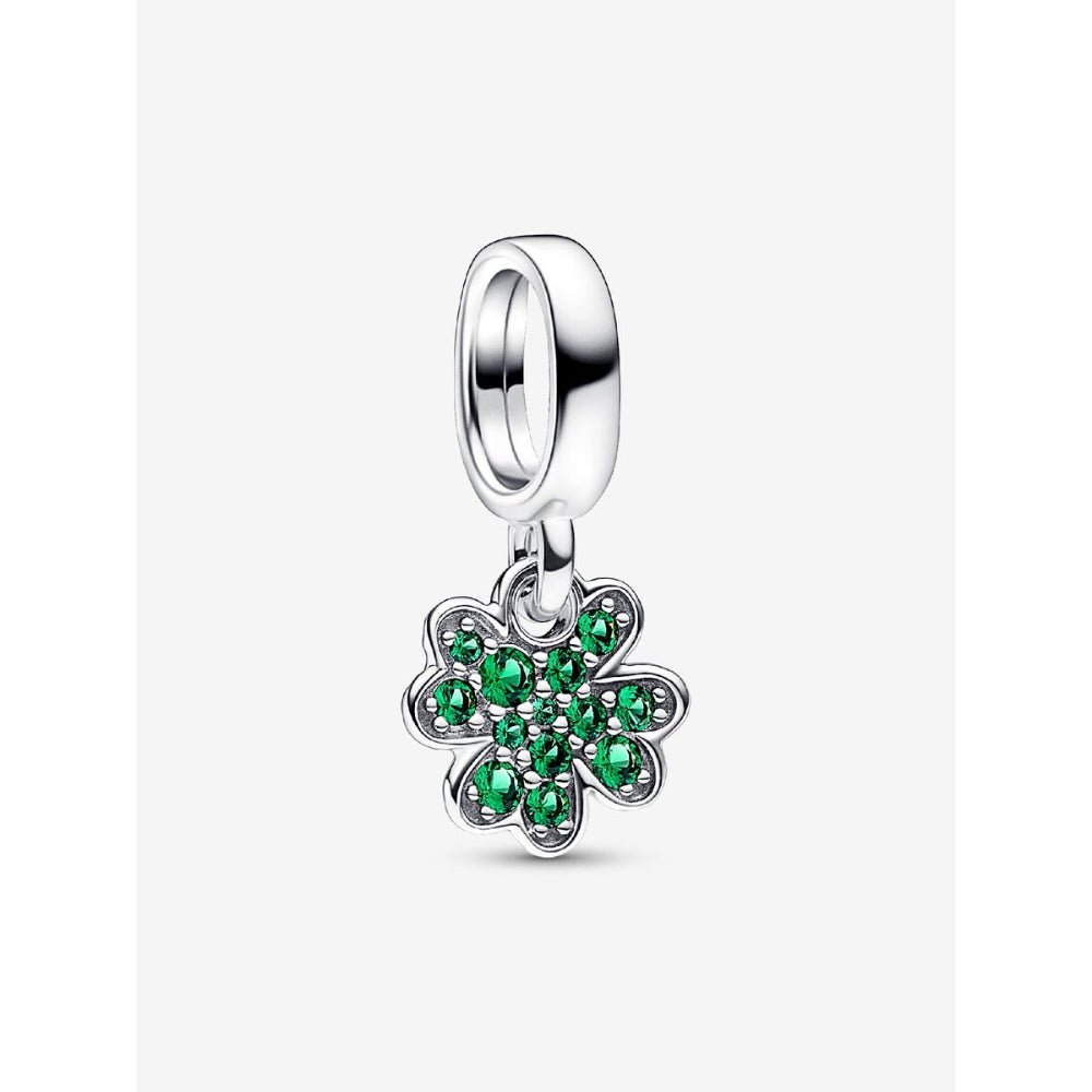 Pandora Silver Four Leaf Clover Dangle Charm - MococoPandora792751C015700303059068Charms