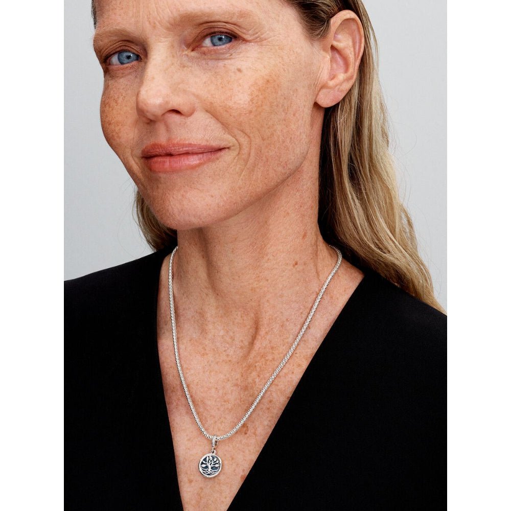 Pandora Silver Glow - In - The - Dark Infinity Tree Double Dangle Charm - MococoPandora793599C015700303148359Charms