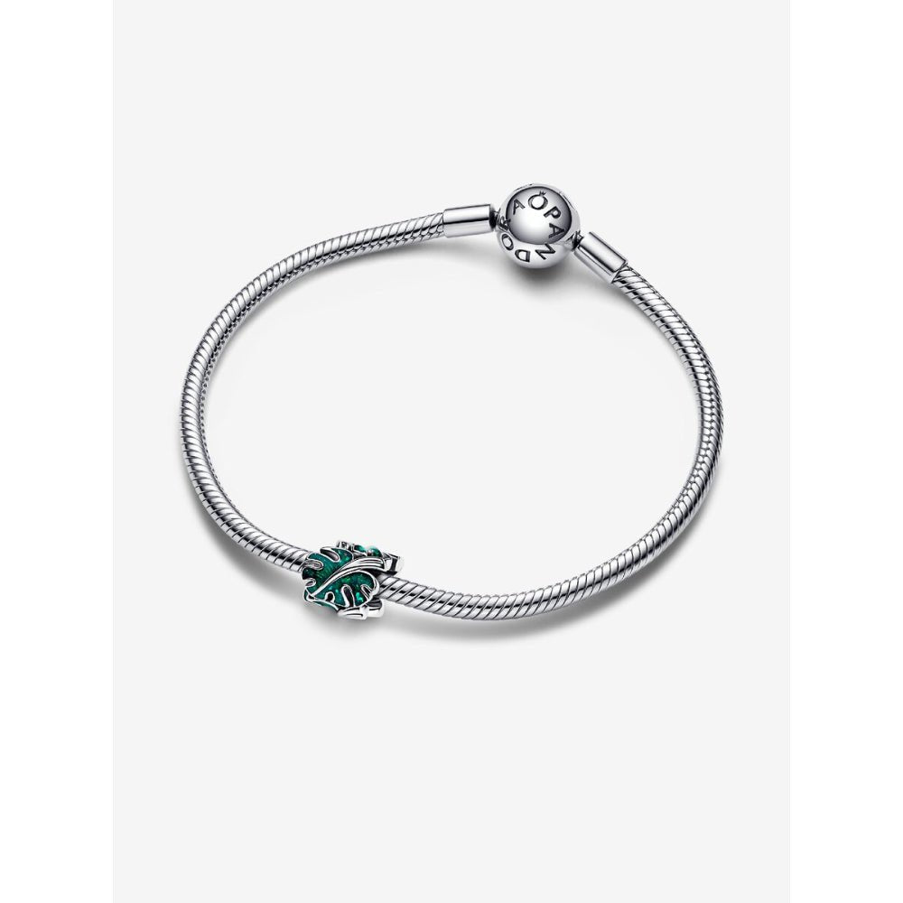 Pandora Silver Green Monstera Leaves Charm - MococoPandora793332C015700303126487Charms