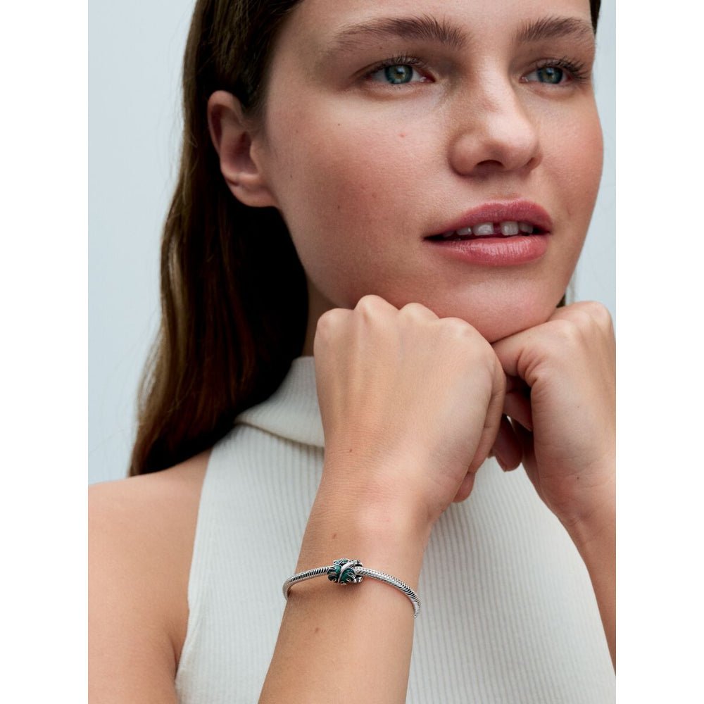 Pandora Silver Green Monstera Leaves Charm - MococoPandora793332C015700303126487Charms