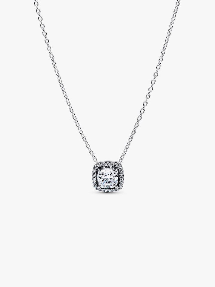 Pandora Silver Halo Pendant Collier Necklace - MococoPandora393560C02-455700303230900Necklace