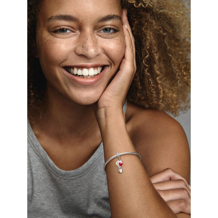 Pandora Silver Happy Bday Balloon Dangle Charm - MococoPandora798076CZ5700302776522Charms