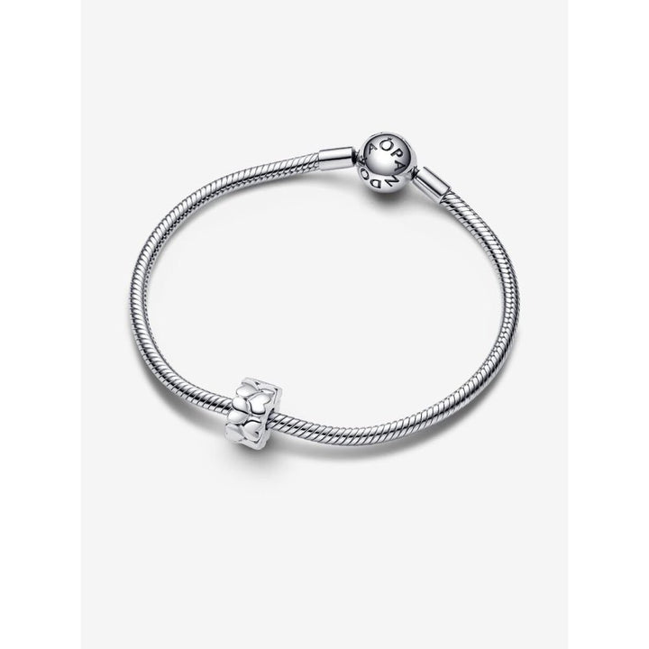 Pandora Silver Heart Pattern Clip Charm - MococoPandora792828C005700303078748Charms