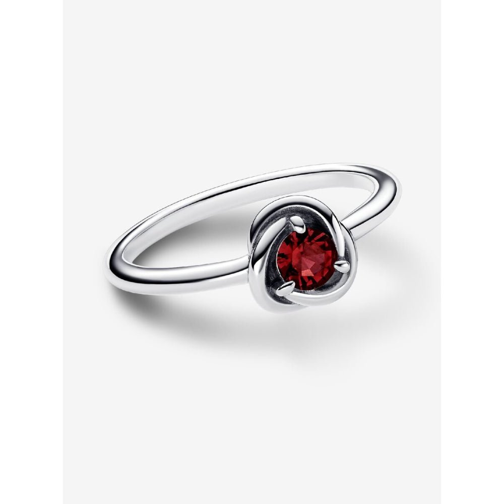 Pandora Silver July Birthstone Eternity Circle Ring - MococoPandora192993C07-485700303084985Rings